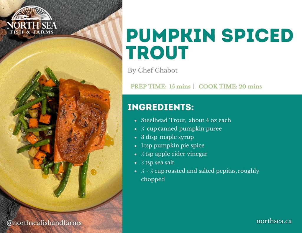 Pumpkin Spiced Trout
