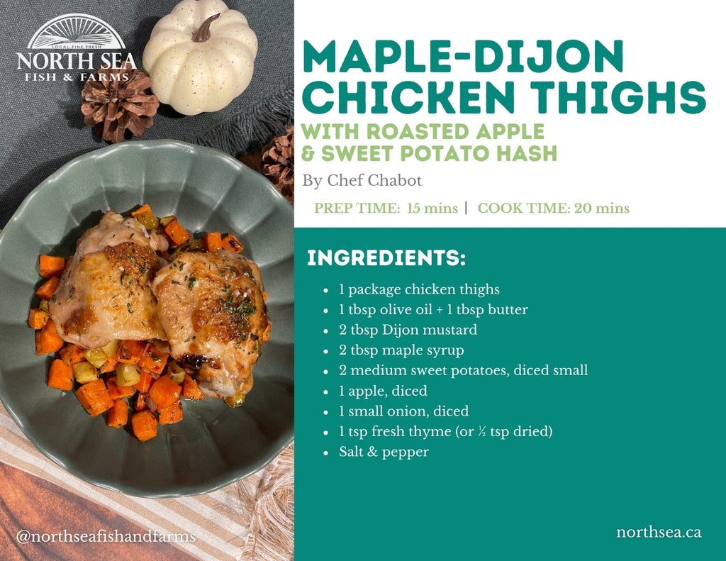 Maple-Dijon Chicken Thighs