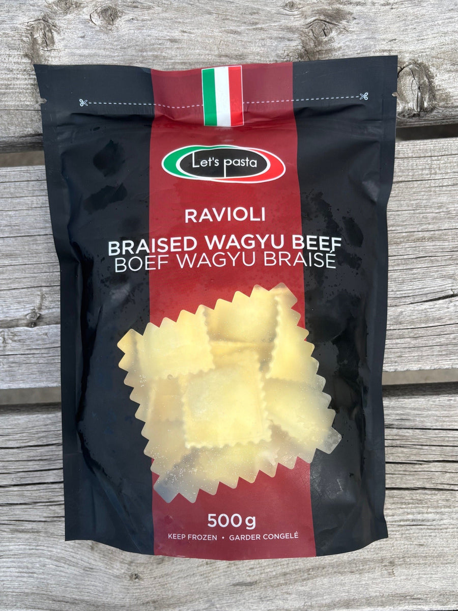 Pasta, Braised Wagyu Ravioli, 500g – North Sea Fish & Farms