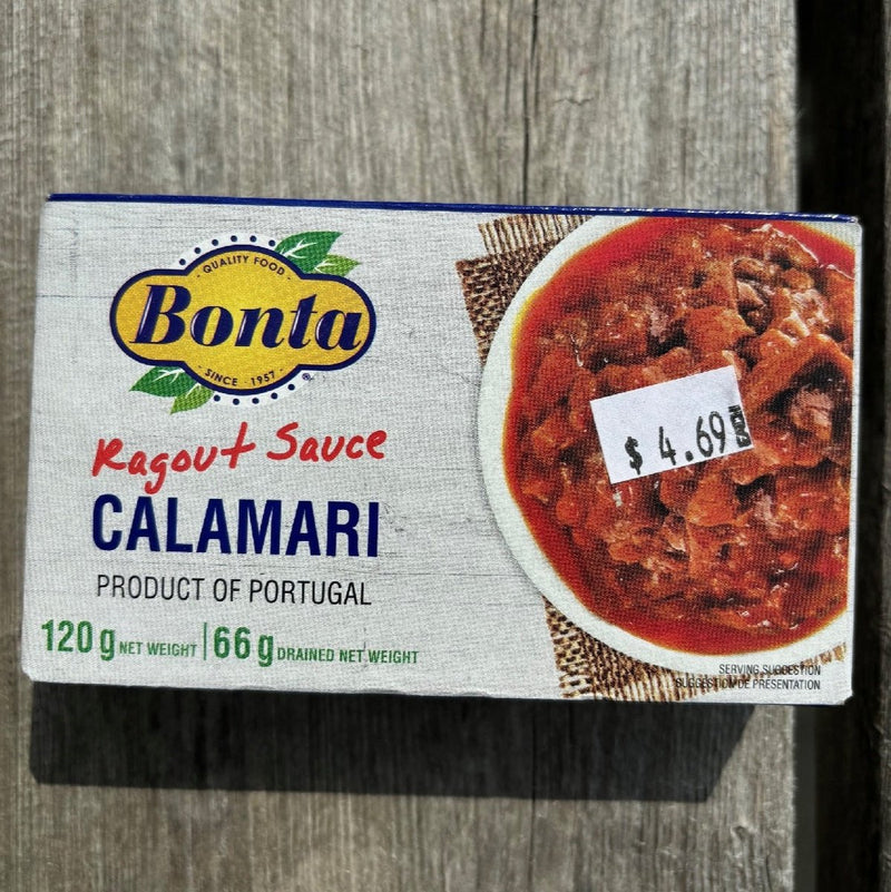 CALAMARI IN RAGOUT SAUCE 120gr