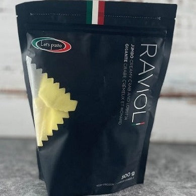 Pasta (JUMBO Creamy Lobster & Crab Ravioli)