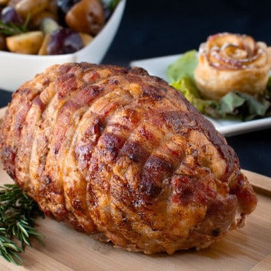 Turducken Roast, Bacon Wrapped (1.5 kg)